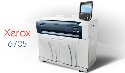 Инновационная широкоформатная система Xerox 6705