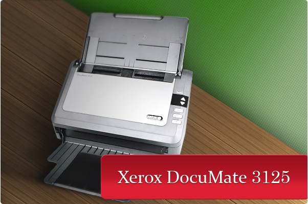 Компактность, производительность и доступная цена: Xerox DocuMate 3125