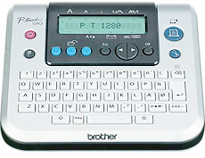 Brother P-touch 1280 – универсальная модель с расширенным функционалом для печати наклеек