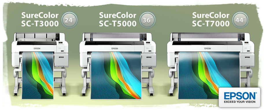 Новая серия широкоформатных принтеров Epson: SC-T7000, SC-T5000, SC-T3000