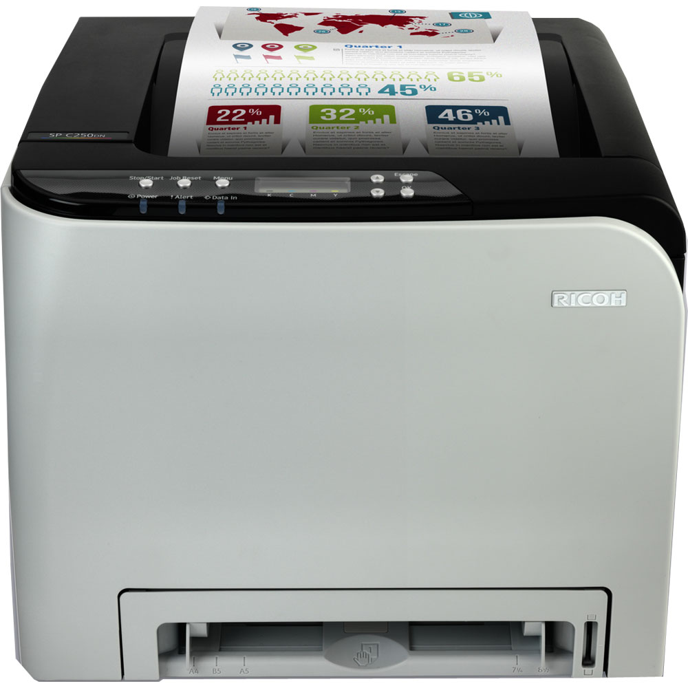 Снятие с продаж популярного цветного принтера Ricoh SP C250DN