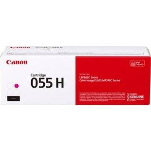 Картридж Canon 055H M, пурпурный (3018C002)
