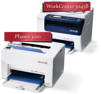 Начало продаж Xerox Phaser 3010/3040 и WorkCentre 3045B/NI