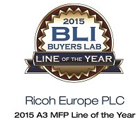 Ricoh получила самую престижную награду BLI – «Выбор года 2015: лучшая линейка МФУ формата А3»