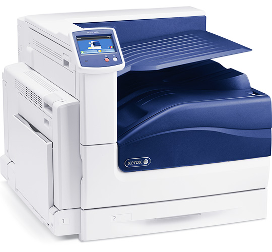 Начало продаж цветных принтеров формата А3 Xerox Phaser 7800
