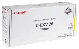 Тонер Canon C-EXV26 Y, желтый (1657B006)