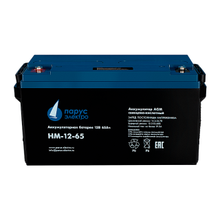 Аккумуляторная батарея Парус Электро HM-12-65
