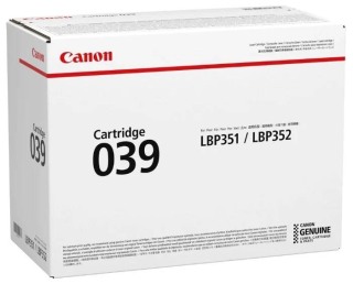 Картридж Canon 039 BK, черный (0287C001)
