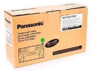 Тонер-картридж Panasonic KX-FAT431A7, черный (KX-FAT431A7)