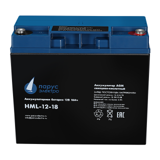 Аккумуляторная батарея Парус Электро HML-12-18