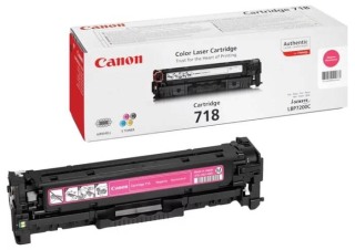 Картридж Canon 718 M, пурпурный (2660B002)