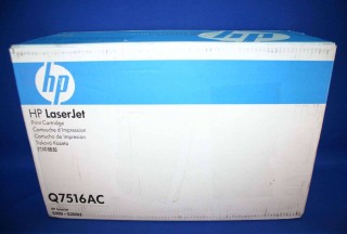 Контрактный картридж HP 16A, черный (Q7516AC)