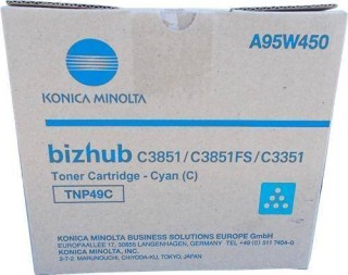 Тонер Konica Minolta TNP-49C, голубой (A95W450)