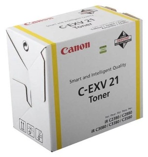 Тонер Canon C-EXV21 Y, желтый (0455B002)