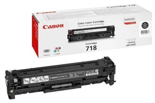 Картридж Canon 718 BK, черный (2662B002)