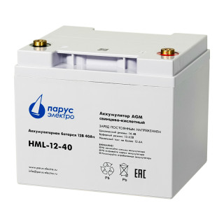 Аккумуляторная батарея Парус Электро HML-12-40