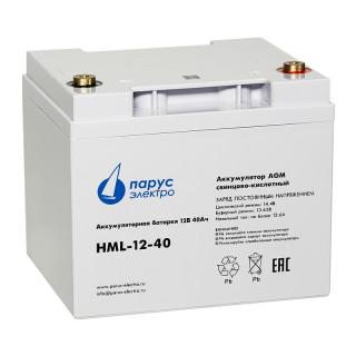 Аккумуляторная батарея Парус Электро HML-12-40